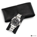 Black Leather Watch Pouch