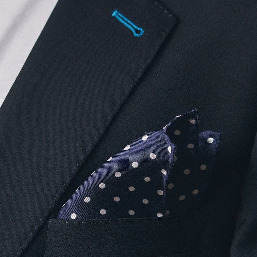 Silk Pocket Square - Polka Dot | The Westminster